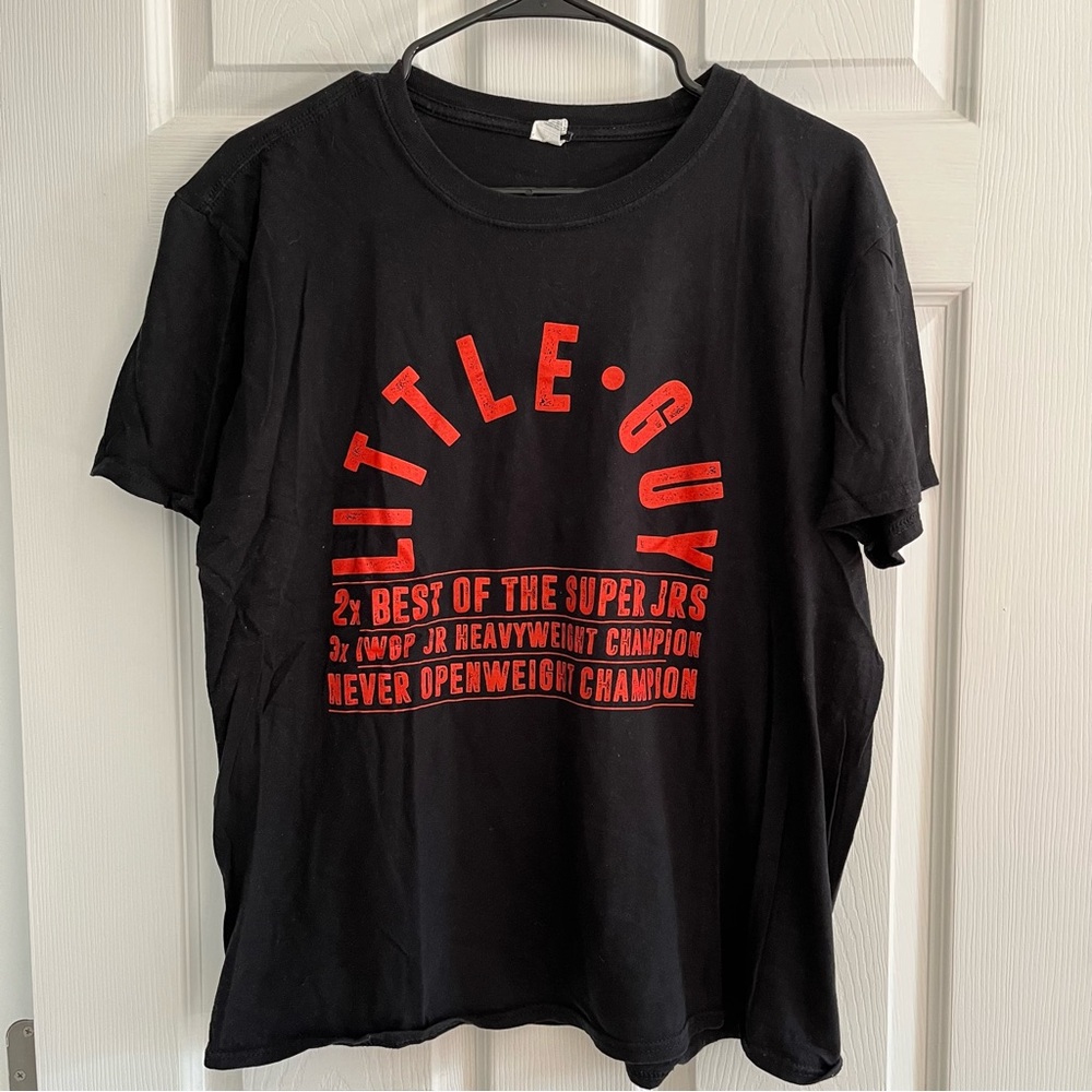 little guy Will Ospreay NJPW tshirt size L
